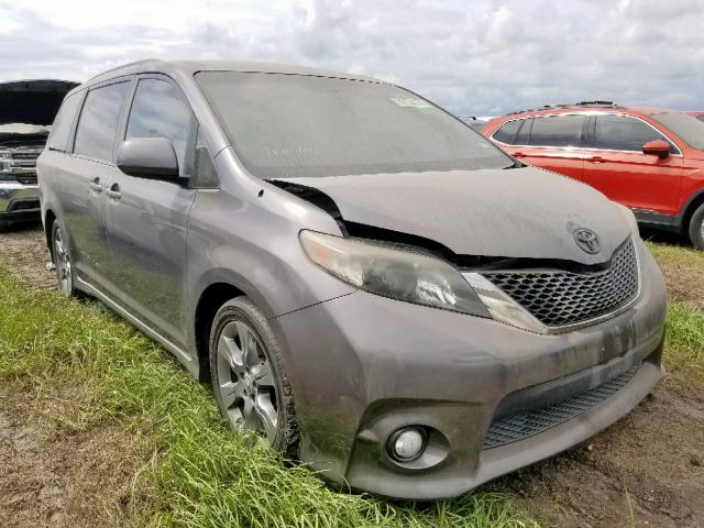 5TDXK3DC6BS129374 - 2011 TOYOTA SIENNA SPO GRAY photo 1