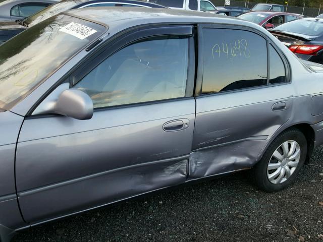 1NXBB02E3VZ601751 - 1997 TOYOTA COROLLA DX GRAY photo 9