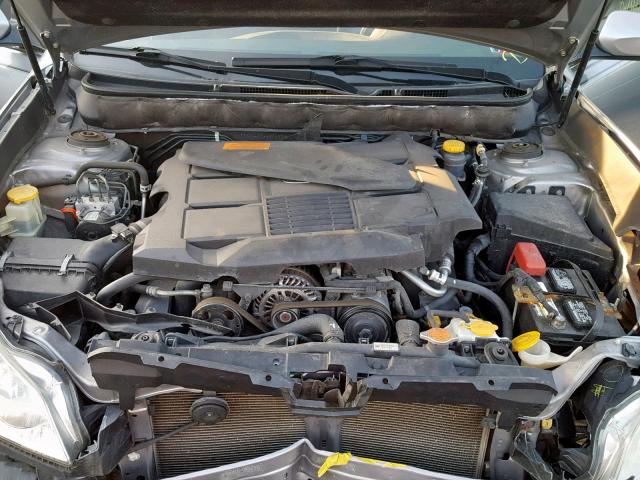 4S3BMDL66A2214226 - 2010 SUBARU LEGACY 3.6 GRAY photo 7