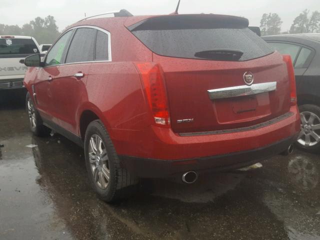 3GYFNCEY6AS548486 - 2010 CADILLAC SRX PREMIU RED photo 3