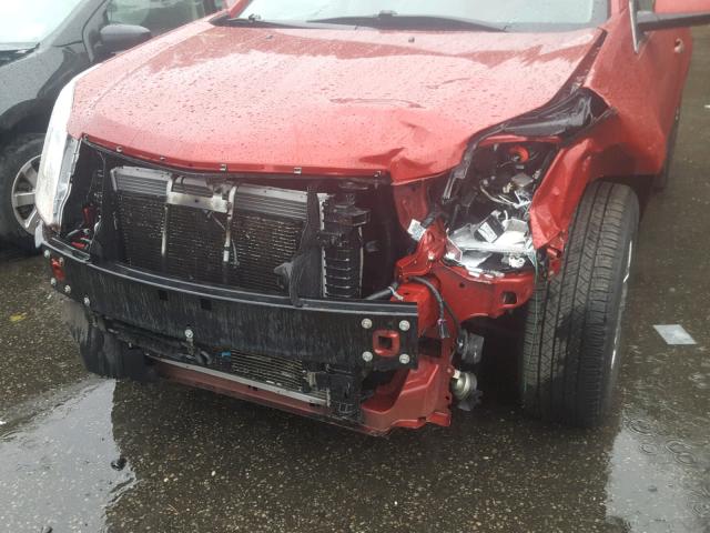 3GYFNCEY6AS548486 - 2010 CADILLAC SRX PREMIU RED photo 9