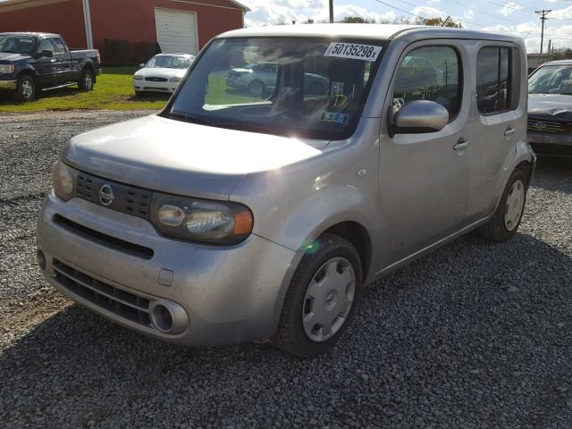 JN8AZ2KR6AT159742 - 2010 NISSAN CUBE BASE SILVER photo 2