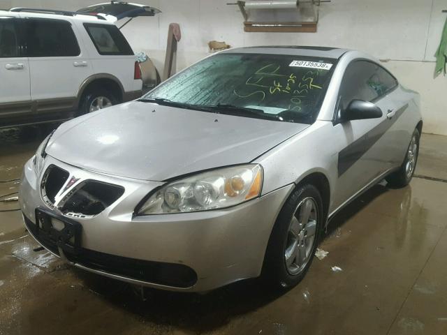 1G2ZH18N574245809 - 2007 PONTIAC G6 GT GRAY photo 2