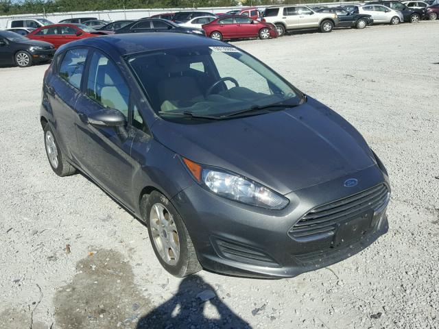 3FADP4EJXEM244187 - 2014 FORD FIESTA SE GRAY photo 1