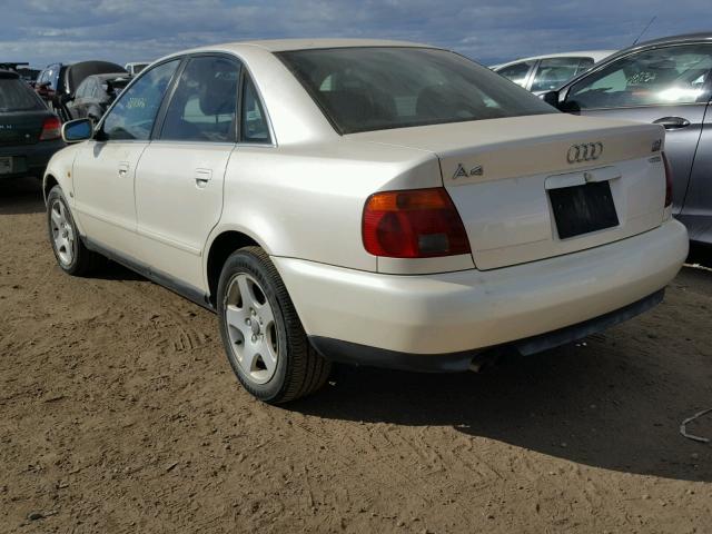 WAUEA88D8VA099383 - 1997 AUDI A4 2.8 QUA WHITE photo 3