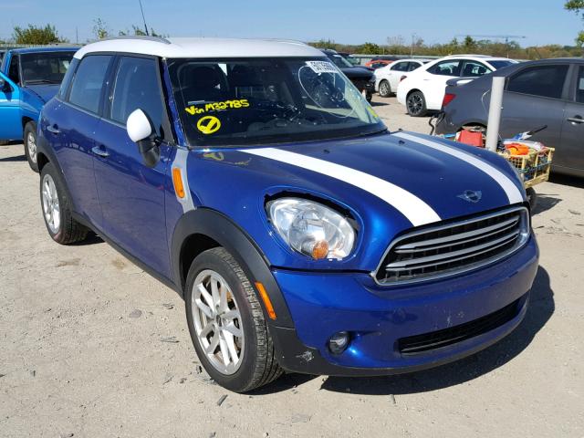 WMWZB3C5XFWM32785 - 2015 MINI COOPER COU BLUE photo 1