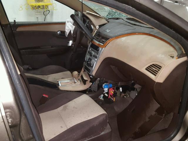 1G1ZC5E05CF312863 - 2012 CHEVROLET MALIBU 1LT GRAY photo 5