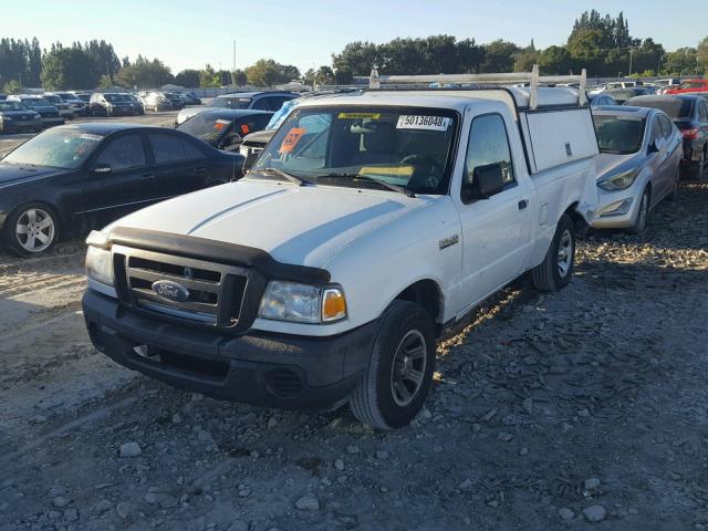 1FTKR1ADXAPA75609 - 2010 FORD RANGER WHITE photo 2