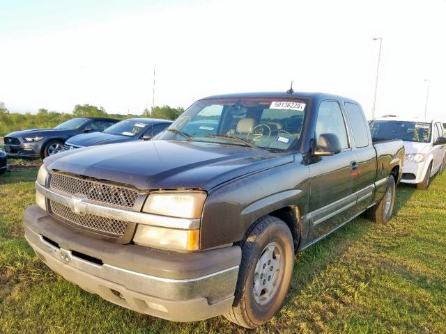 2GCEC19T131140390 - 2003 CHEVROLET SILVERADO GREEN photo 2