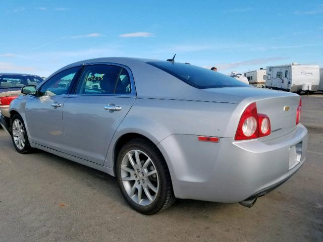 1G1ZE5E71BF395455 - 2011 CHEVROLET MALIBU LTZ ვერცხლისფერი ფოტო 3