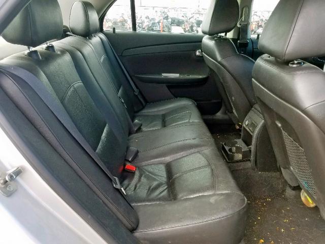 1G1ZE5E71BF395455 - 2011 CHEVROLET MALIBU LTZ ვერცხლისფერი ფოტო 6