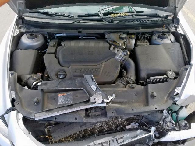 1G1ZE5E71BF395455 - 2011 CHEVROLET MALIBU LTZ ვერცხლისფერი ფოტო 7