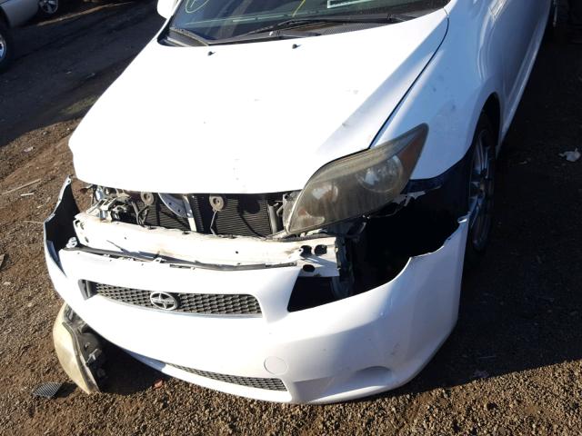 JTKDE177870213647 - 2007 TOYOTA SCION TC 白色 照片 9