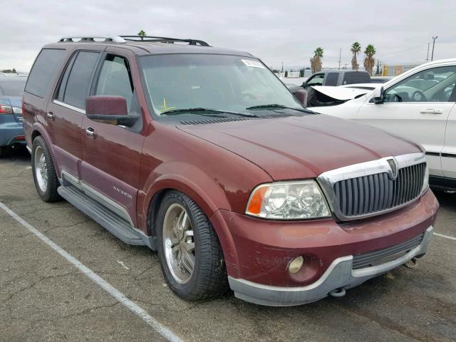 5LMFU27R93LJ21975 - 2003 LINCOLN NAVIGATOR BURGUNDY photo 1