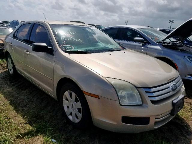 3FAHP06Z98R262234 - 2008 FORD FUSION S GOLD photo 1