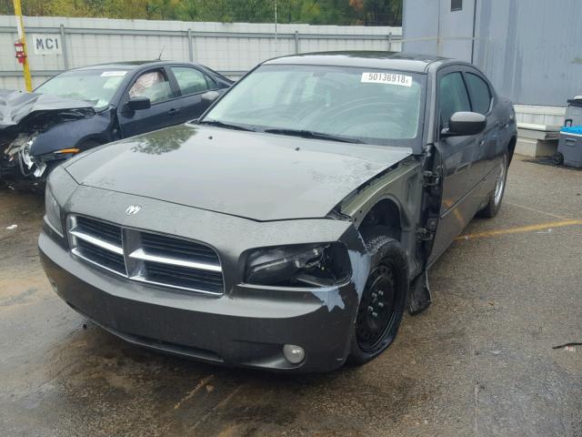 2B3CA3CV8AH155994 - 2010 DODGE CHARGER SX GRAY photo 2