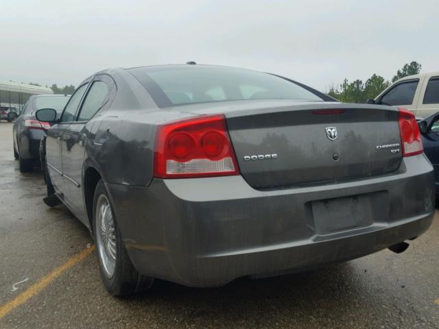 2B3CA3CV8AH155994 - 2010 DODGE CHARGER SX GRAY photo 3