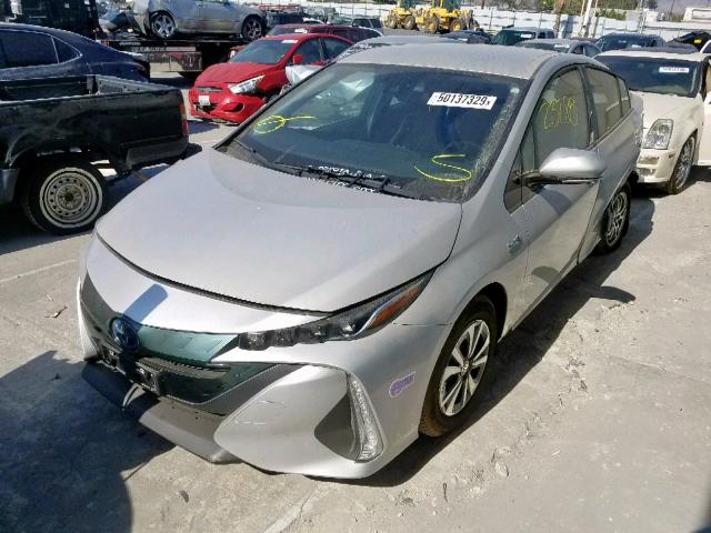 JTDKARFP6H3063323 - 2017 TOYOTA PRIUS PRIM 银色 照片 2