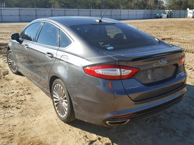 3FA6P0K98FR227517 - 2015 FORD FUSION TIT SILVER photo 3