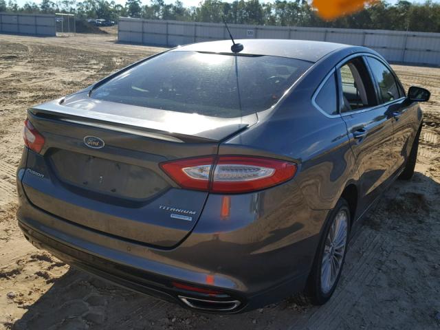 3FA6P0K98FR227517 - 2015 FORD FUSION TIT SILVER photo 4