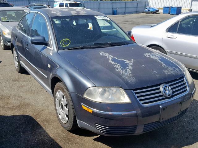 WVWMD63B13P331297 - 2003 VOLKSWAGEN PASSAT GL GRAY photo 1