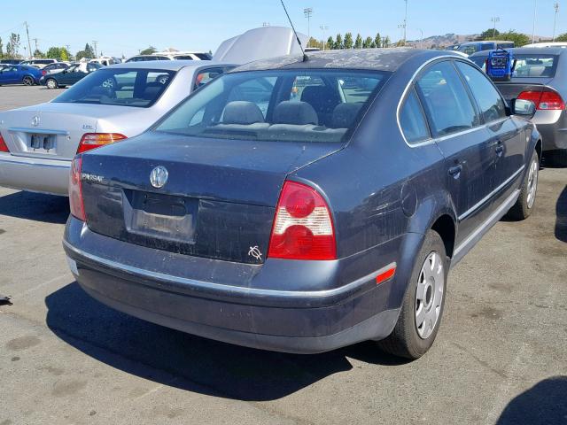 WVWMD63B13P331297 - 2003 VOLKSWAGEN PASSAT GL GRAY photo 4