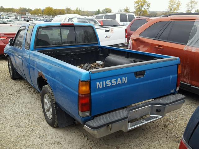 1N6SD16S4VC350715 - 1997 NISSAN TRUCK KING BLUE photo 3