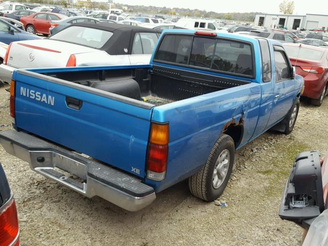 1N6SD16S4VC350715 - 1997 NISSAN TRUCK KING BLUE photo 4