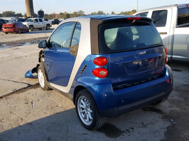 WMEEJ31X18K168053 - 2008 SMART FORTWO TWO TONE photo 3