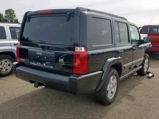 1J8HG48KX7C626751 - 2007 JEEP COMMANDER შავი ფოტო 4