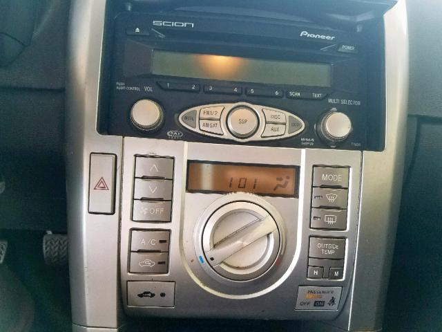JTKDE177870209193 - 2007 TOYOTA SCION TC ნაცრისფერი ფოტო 9