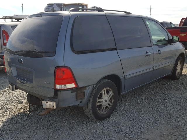 2FMDA52245BA35202 - 2005 FORD FREESTAR S TEAL photo 4