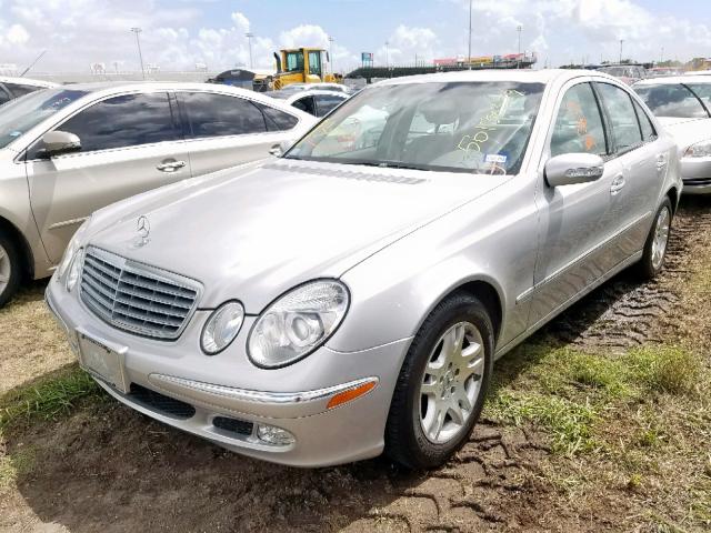 WDBUF65J73A342708 - 2003 MERCEDES-BENZ E 320 SILVER photo 2