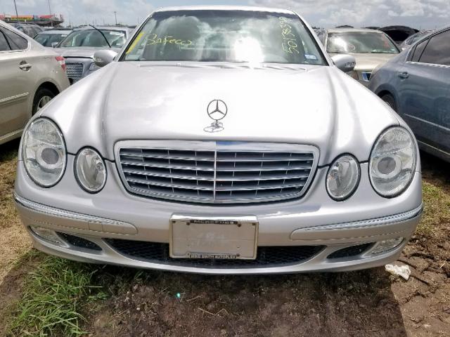 WDBUF65J73A342708 - 2003 MERCEDES-BENZ E 320 SILVER photo 9