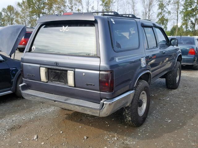 JT3VN39W2S0198992 - 1995 TOYOTA 4RUNNER VN GRAY photo 4