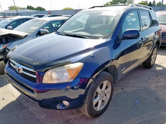 JTMZD31V075070599 - 2007 TOYOTA RAV4 LIMIT BLUE photo 2