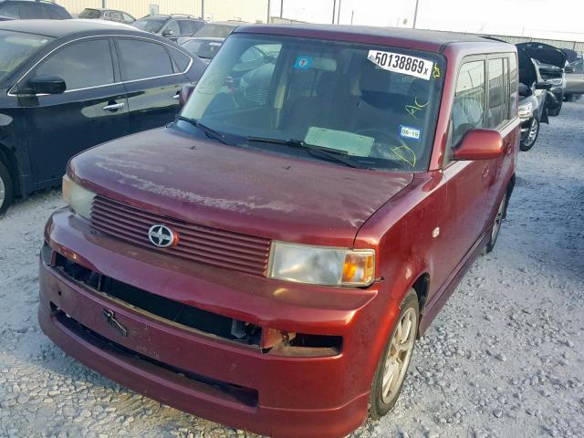 JTLKT334464116338 - 2006 TOYOTA SCION XB 勃艮第红 照片 2