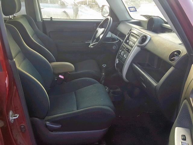 JTLKT334464116338 - 2006 TOYOTA SCION XB 勃艮第红 照片 5