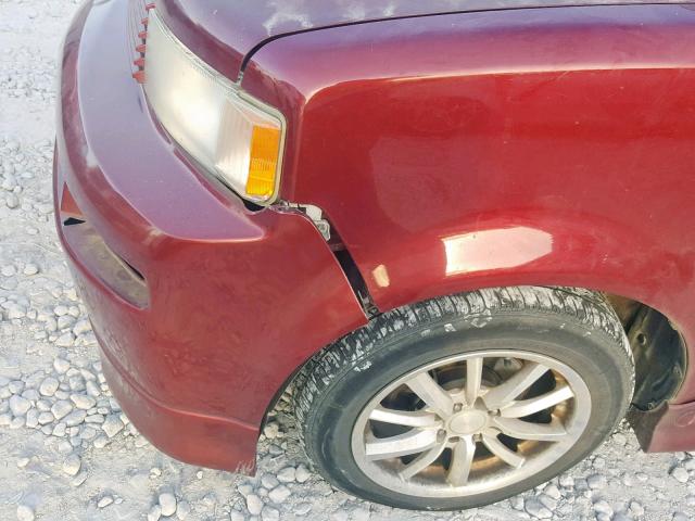 JTLKT334464116338 - 2006 TOYOTA SCION XB 勃艮第红 照片 9