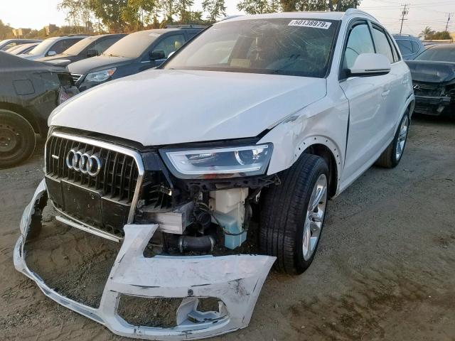 WA1GFCFS8FR008160 - 2015 AUDI Q3 PRESTIG WHITE photo 2