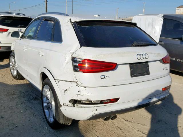 WA1GFCFS8FR008160 - 2015 AUDI Q3 PRESTIG WHITE photo 3