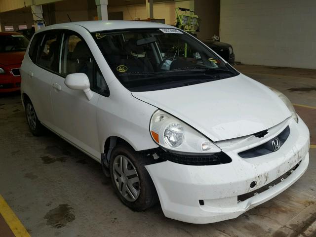 JHMGD38488S812446 - 2008 HONDA FIT WHITE photo 1