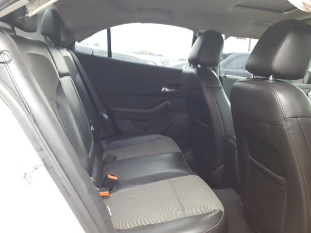 1G11C5SL5EF241064 - 2014 CHEVROLET MALIBU 1LT WHITE photo 6