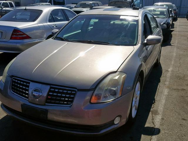 1N4BA41E96C845076 - 2006 NISSAN MAXIMA SE SILVER photo 2