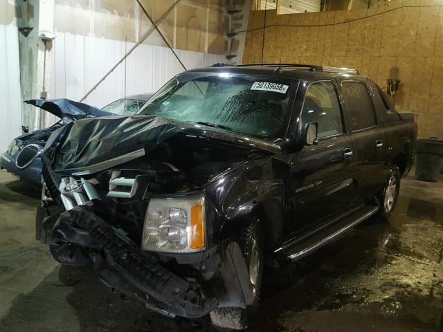 3GYEK63N42G359855 - 2002 CADILLAC ESCALADE E BLACK photo 2