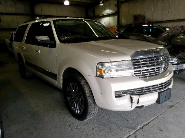 5LMFL27587LJ15350 - 2007 LINCOLN NAVIGATOR WHITE photo 1