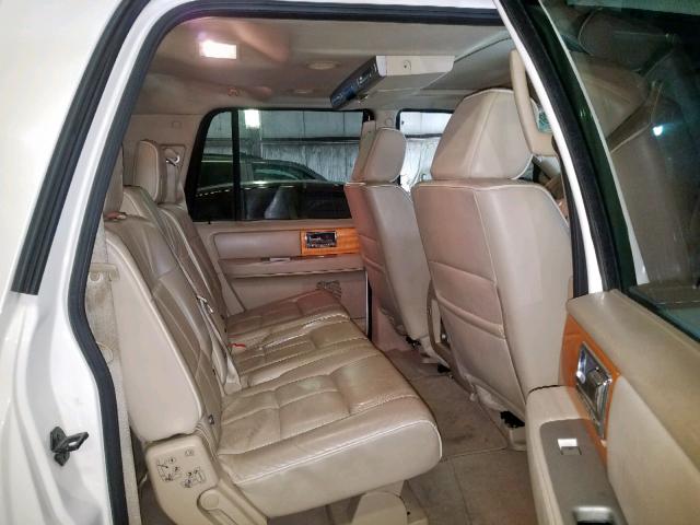 5LMFL27587LJ15350 - 2007 LINCOLN NAVIGATOR WHITE photo 6