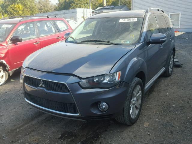 JA4JT3AW6CU002469 - 2012 MITSUBISHI OUTLANDER GRAY photo 2