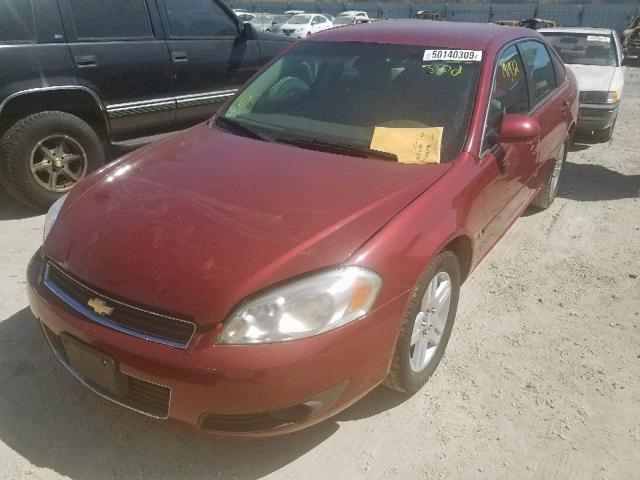 2G1WU581469164335 - 2006 CHEVROLET IMPALA LTZ MAROON photo 2