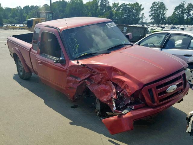 1FTYR44U96PA46536 - 2006 FORD RANGER SUP RED photo 1